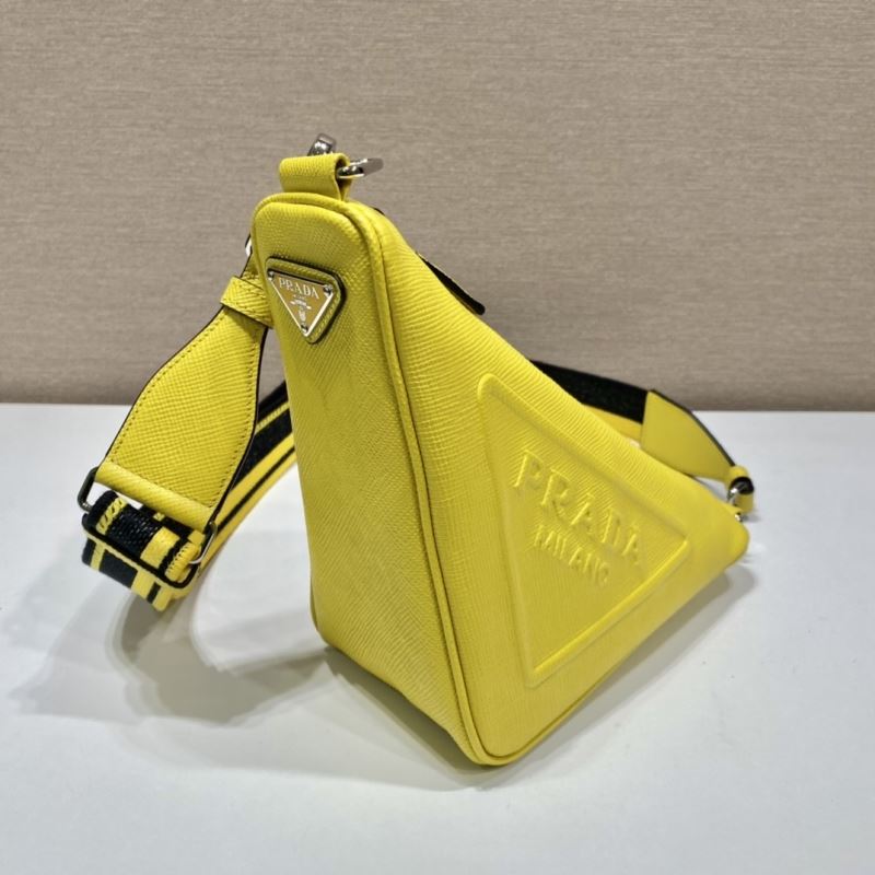 Pra*a triangle pouch